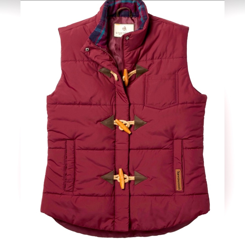 Women’s Quilted Toggle Puffer Vest